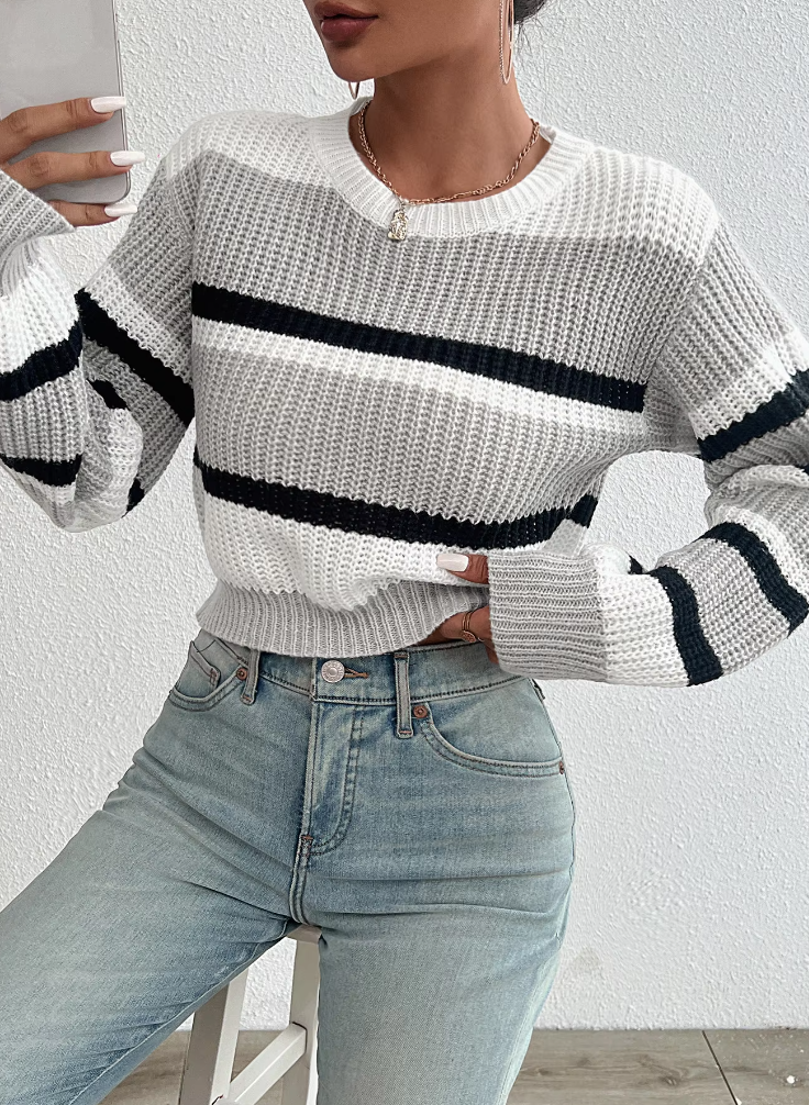 Arielle | Autumn Breeze Knit Sweater